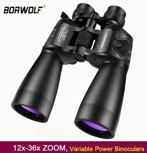 BORWOLF 12-36X60 고성능 쌍안경