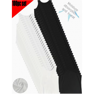 남성용 퀵드라이 통기성 민소매 헬스티셔츠 100장