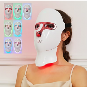 7색 마스크 장치 얼굴 및 목 미용 케어 도구