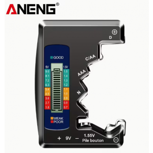ANENG LCD 디스플레이 배터리 테스터