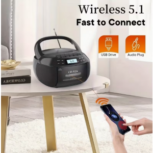 멀티기능 휴대용 CD 플레이어