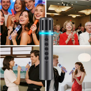 휴대용 무선 차량용 노래방 마이크