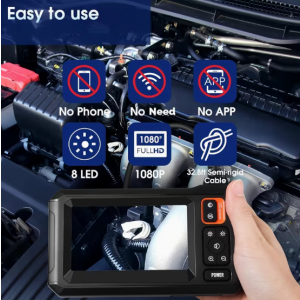 LCD 스크린 IP67 방수 내시경 카메라