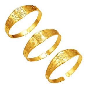 복 엔젤 복돼지 3종 돌팔찌