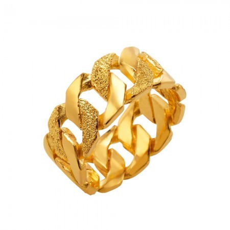 팔각 체인 반지